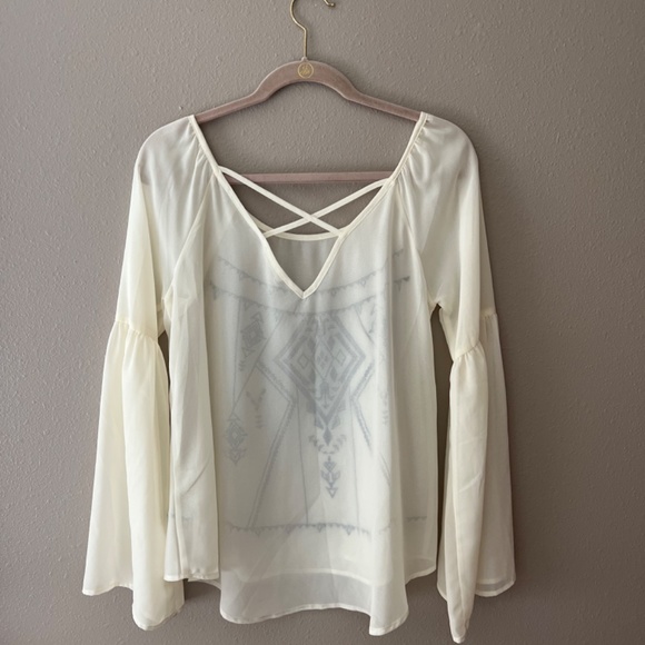 Blue Pepper Women’s M Top - Picture 2 of 7